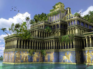 The Hanging Gardens of Babylon of the Prophet Daniel's time